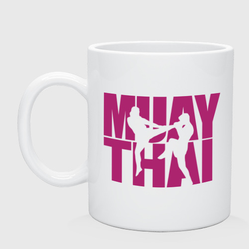 Кружка керамическая Muay thai