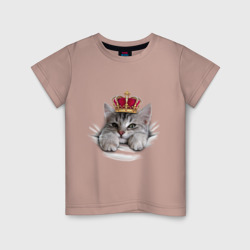 Детская футболка хлопок Pretty kitten