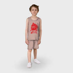Детская пижама с шортами хлопок Fresh meat Свежее мясо - фото 2