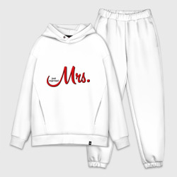 Мужской костюм oversize хлопок Mrs. Just married