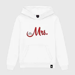 Женская толстовка хлопок Mrs. Just married