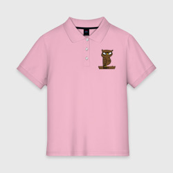 Женское поло хлопок What?