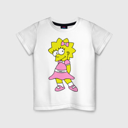 Лиза милашка – Детская футболка хлопок с принтом купить со скидкой в -20%