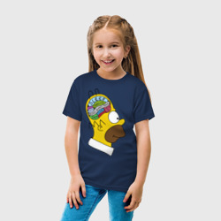 Детская футболка хлопок Мозг Гомера - фото 2