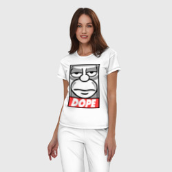 Женская пижама хлопок Homer dope - фото 2