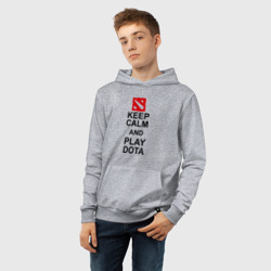 Детская толстовка хлопок Keep calm and play Dota - фото 2