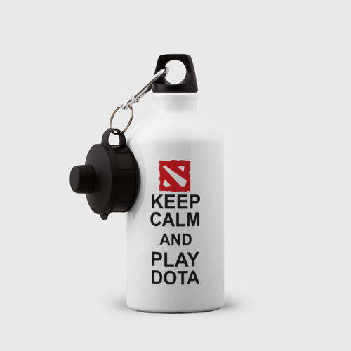 Бутылка спортивная Keep calm and play Dota - фото 3