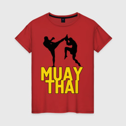 Женская футболка хлопок Муай тай Muay Thai