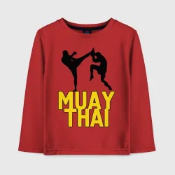 Детский лонгслив хлопок Муай тай Muay Thai
