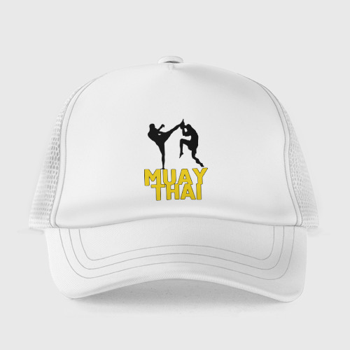 Детская кепка тракер Муай тай Muay Thai, цвет белый - фото 2