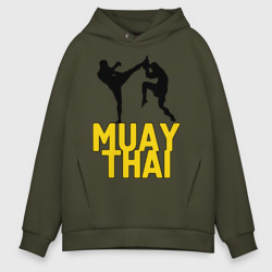 Мужское худи Oversize хлопок Муай тай Muay Thai