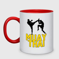 Кружка двухцветная Муай тай Muay Thai