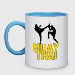 Кружка двухцветная Муай тай Muay Thai