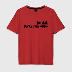 Мужская футболка хлопок Oversize Depeche mode 9