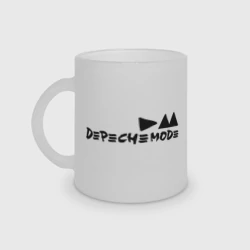 Кружка матовая стеклянная Depeche mode 9