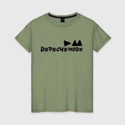 Женская футболка хлопок Depeche mode 9