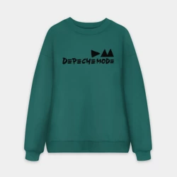 Мужской свитшот oversize без начеса хлопок Depeche mode 9