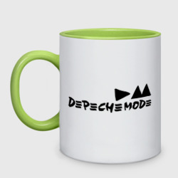 Кружка двухцветная Depeche mode 9