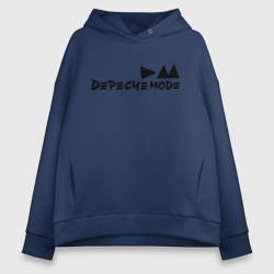 Женское худи Oversize хлопок Depeche mode 9