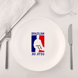Набор: тарелка + кружка Джиу-джитсу  (Jiu jitsu) - фото 2