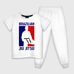 Детская пижама хлопок Джиу-джитсу Jiu jitsu