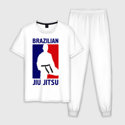 Мужская пижама хлопок Джиу-джитсу Jiu jitsu