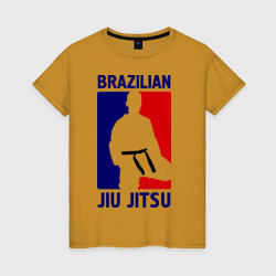 Женская футболка хлопок Джиу-джитсу Jiu jitsu