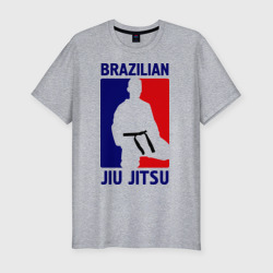 Джиу-джитсу Jiu jitsu – Футболка приталенная из хлопка с принтом купить