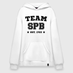 Худи SuperOversize хлопок Team Saint-Petersburg