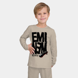 Детская пижама с лонгсливом хлопок Eminem recovery - фото 2