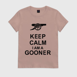 Женская футболка хлопок Arsenal