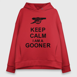 Женское худи Oversize хлопок Arsenal
