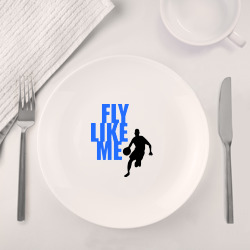 Набор: тарелка + кружка Fly like me. - фото 2