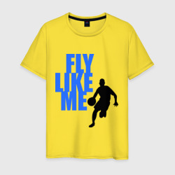 Мужская футболка хлопок Fly like me