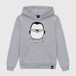Женская толстовка хлопок What?