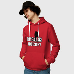 Мужская толстовка хлопок Russian hockey Русский хоккей - фото 2