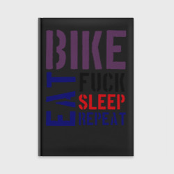 Ежедневник Bike eat sleep repeat