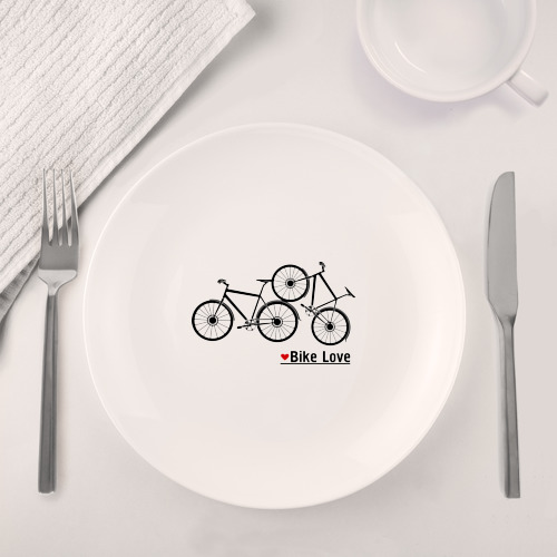 Набор: тарелка + кружка Bike Love - фото 4