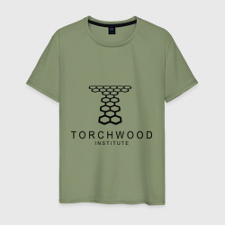 Мужская футболка хлопок Torchwood Institute