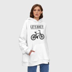 Худи SuperOversize хлопок Let's bike it - фото 2