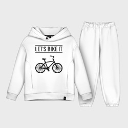 Детский костюм хлопок Oversize Let's bike it