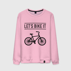 Мужской свитшот хлопок Let's bike it