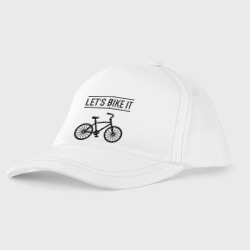 Детская бейсболка Let's bike it