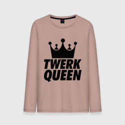 Мужской лонгслив хлопок Twerk Queen