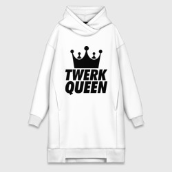 Платье-худи хлопок Twerk Queen