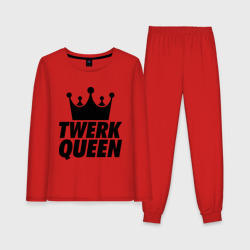 Женская пижама с лонгсливом хлопок Twerk Queen