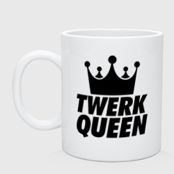 Кружка керамическая Twerk Queen