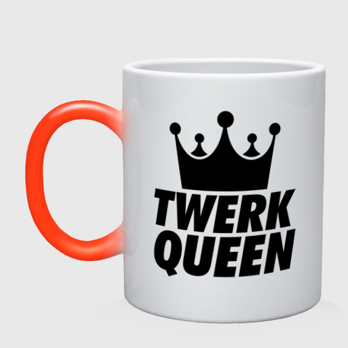 Кружка хамелеон Twerk Queen