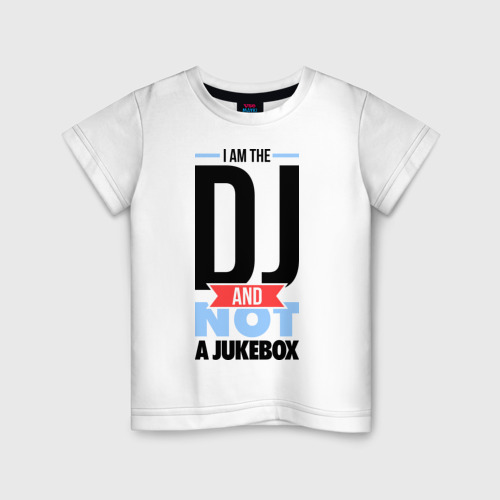 Детская футболка хлопок A im the DJ