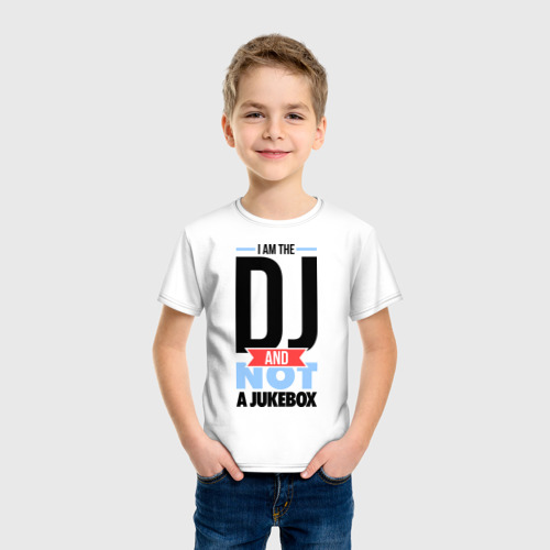 Детская футболка хлопок A im the DJ - фото 3